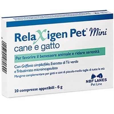Relaxigen pet mini blister 20 comprimate