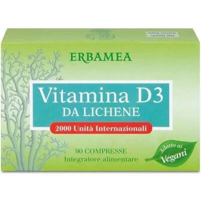 Vitamina d3 din lichen 90cpr