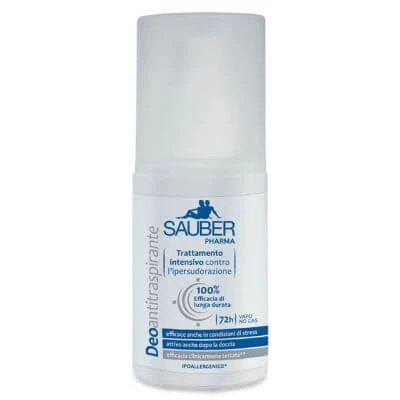 Sauber antiperspirant 72 ore vapori