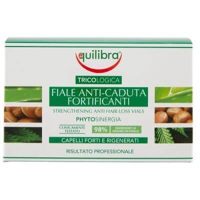 Equilibra tricologica 10 fiole fortificante împotriva căderii părului 8 ml