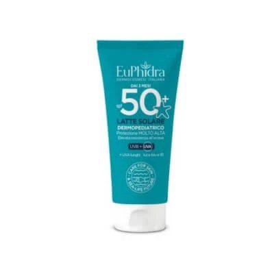 Euphidra kaleido lapte solar pentru copii spf50+ 50 ml