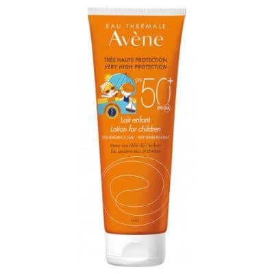 Apă termală avene sun milk baby spf 50+ 250 ml formulă nouă