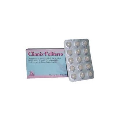 Clinnix foliferro 30 comprimate