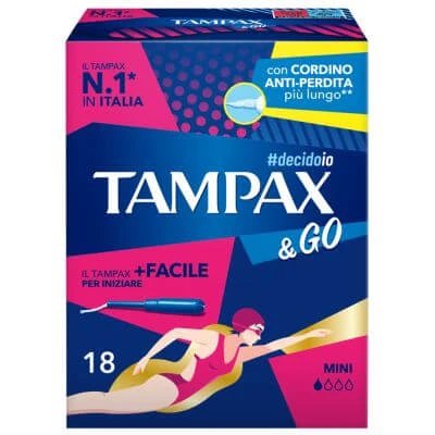 Tampax &go mini 18 bucăți