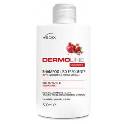Vebix dermoline șampon rodie utilizare frecventă 500 ml