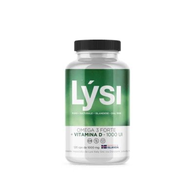 Lysi omega 3 vitamina d 120 capsule