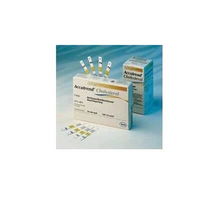 Test de colesterol total Accutrend 5 bucăți