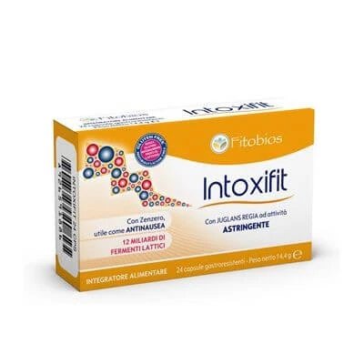 Intoxifit 24 capsule gastrorezistente 600 mg