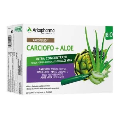 Arkofluid anghinare+aloe vera 20 flacoane 200 g