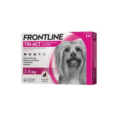 Frontline tri-act*3pip 2-5kg