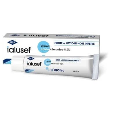 Ialuset cremă pentru răni și arsuri neinfectate 25 g