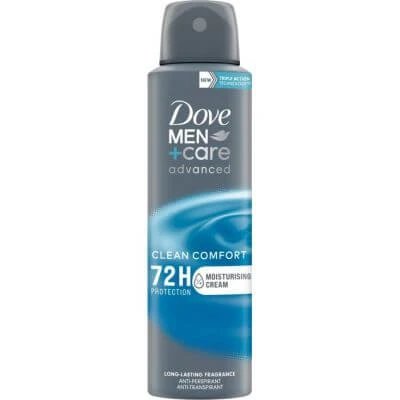 Dove men care advanced care clean comfort spray 150 ml