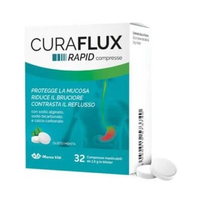 Curaflux rapid 32 comprimate masticabile