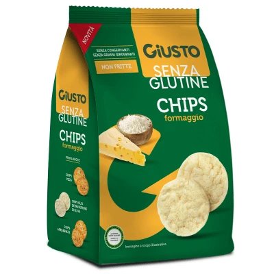 Giusto chipsuri de brânză fără gluten 40 g