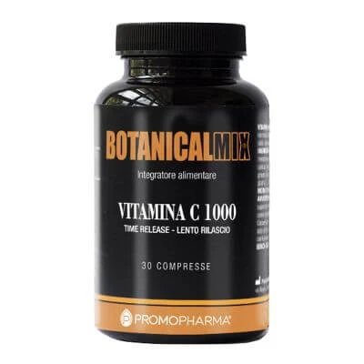 Vitamina c 1000 amestec botanic 30 comprimate