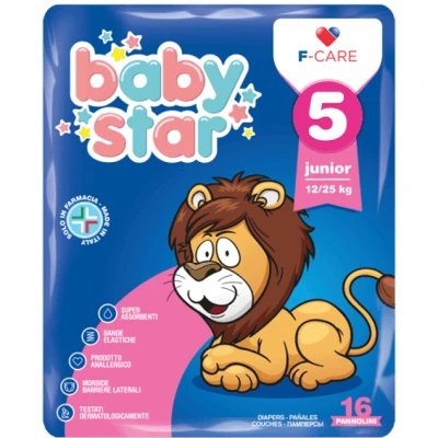 Babystar scutec 12/25kg t5 16 bucăți