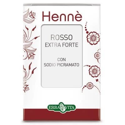 Henne culoarea naturală a părului roșu extra puternic