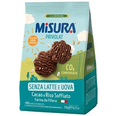Shortbread măsură privolat cacao 290 g