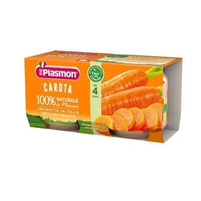 Morcov omogenizat Plasmon 2 x 80 g