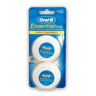 Oralb essentialfloss ață dentară cerată 2 bucăți