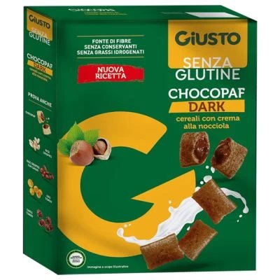 Giusto chocopaf negru fără gluten 250 g