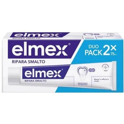 Lac de unghii reparator Elmex 2 bucăți 75 ml