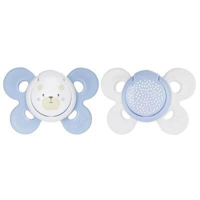 Chicco comfort boy silicon suzetă 0-6 luni 1 buc