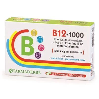 B12 1000 60 0,2 g comprimate orosolubile