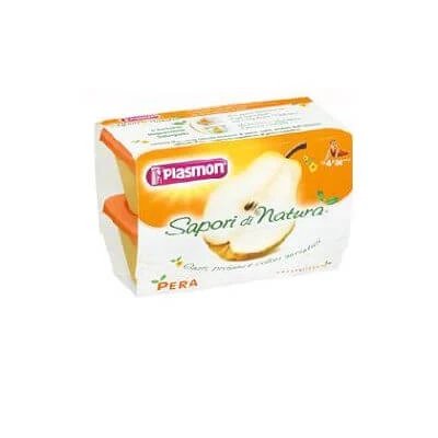 Plasmon sapori di natura pară omogenizată 100 g x 4 bucăți