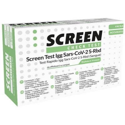 Screen test serologic rapid autodiagnostic covid-19 anticorpi igg sars-cov-2 în sânge screen