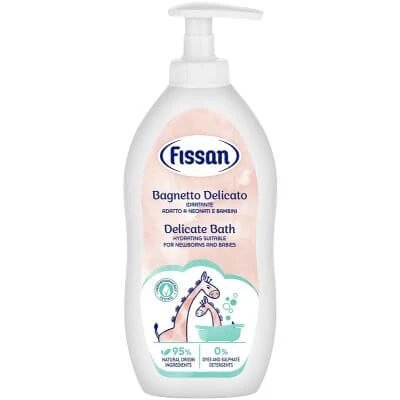 Fissan nouă baie delicată 400 ml