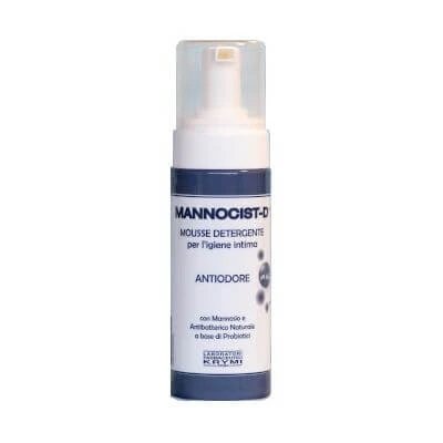 Mousse de curățare antibacteriană Mannocist-d 150 ml