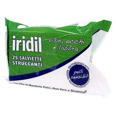 Șervețele demachiante Iridil 25 bucăți