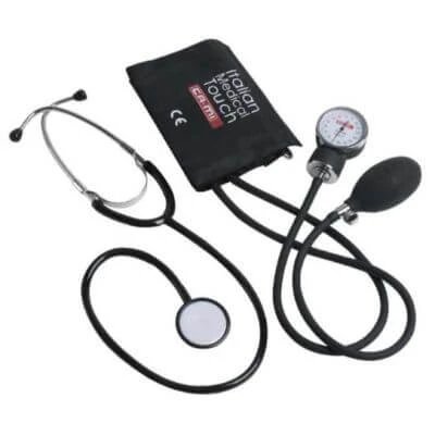 Sfigmomanometru aneroid cu stetoscop a-100