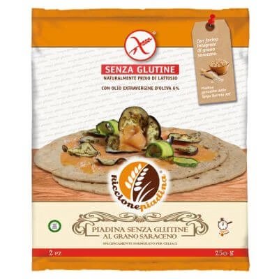 Riccione piadina de hrișcă fără gluten 2 x 125 g scoasă din frigider