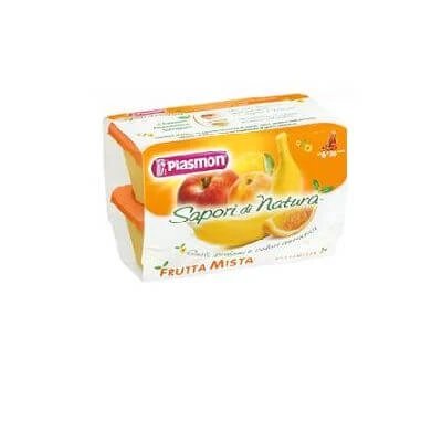Plasmon sapori di natura fructe mixte omogenizate 100 g x 4 bucăți