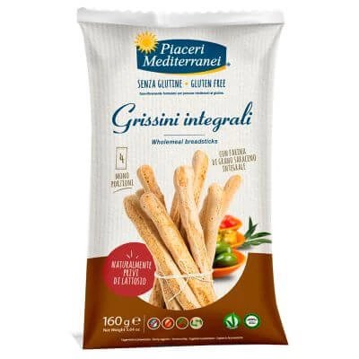 Piaceri mediterranei grissini din făină integrală 160 g