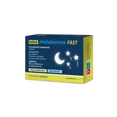 Nova melatonin fast 45 comprimate 1mg