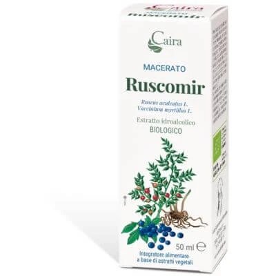 Caira ruscomir macerat hidroalcoolic bio picături 50 ml