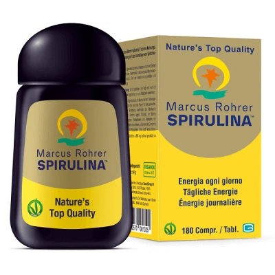Spirulina marcus rohrer 180 comprimate