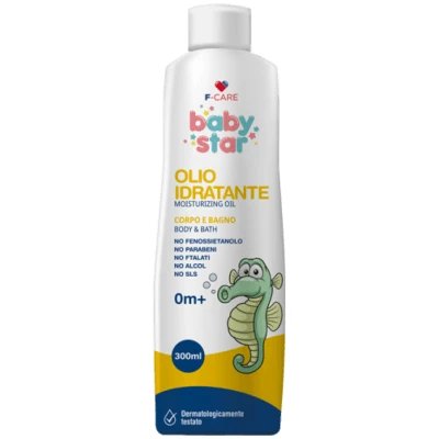 Babystar ulei de corp și baie 300 ml