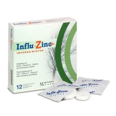 Influzinc winter 12 comprimate efervescente