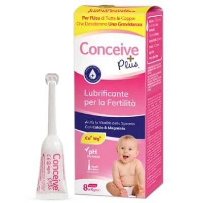 Lubrifiant de fertilitate concepe plus 8x4g