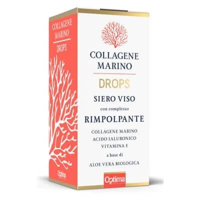 Ser facial cu picături de colagen marin 30 ml