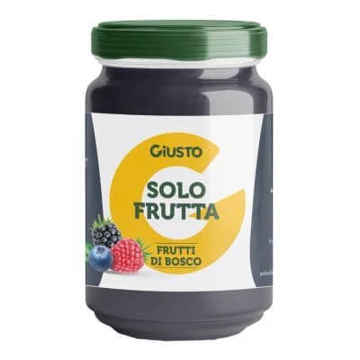 Gem de fructe de pădure Giusto solo frutta 220 g