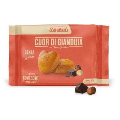 Agluten cuor di gianduia 150 g
