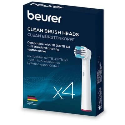 Capetele periuței de dinți electrice Tb clean 4 bucăți