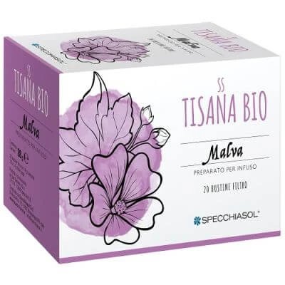 Ceai de plante cu malva organică 20 de filtre