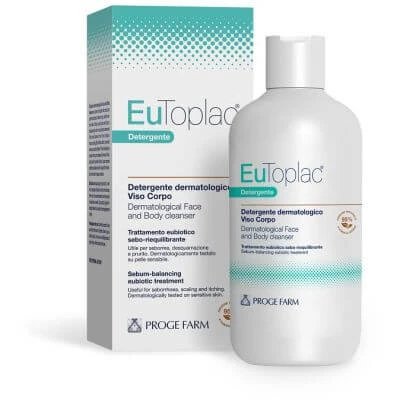 Detergent dermatologic pentru față și corp Eutoplac 300 ml