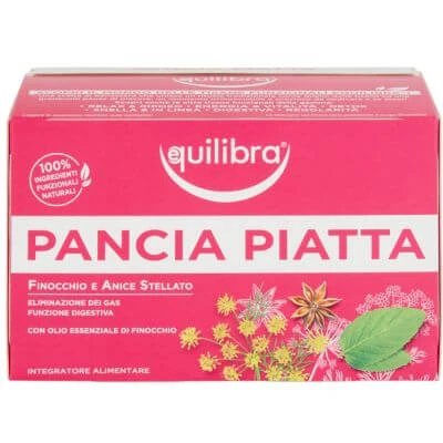 Ceai de plante pentru burtă plată 15 filtre